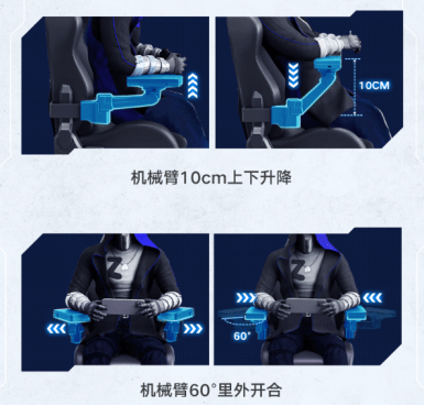 哪款符合你对新一代电竞椅的期待？pg电子平台2023新款电竞椅(图7)